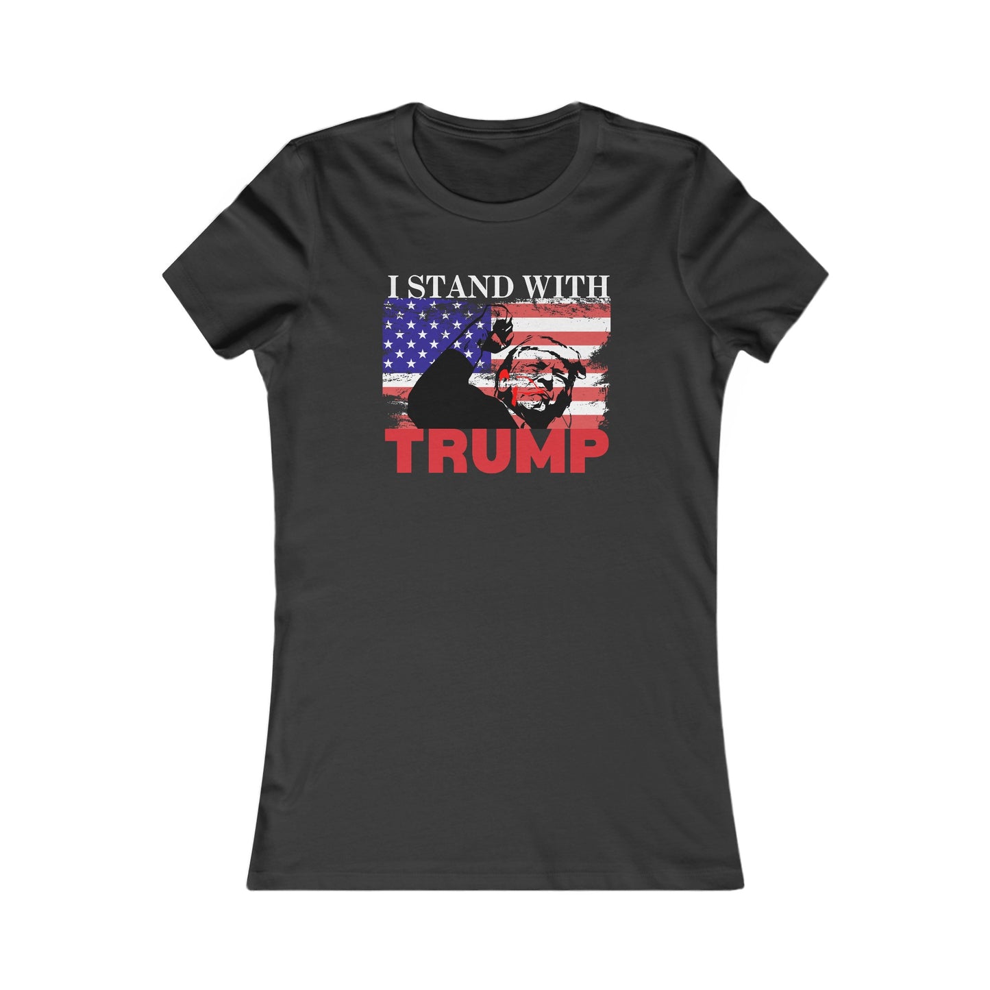 I Stand With TRUMP Women's Favorite Tee