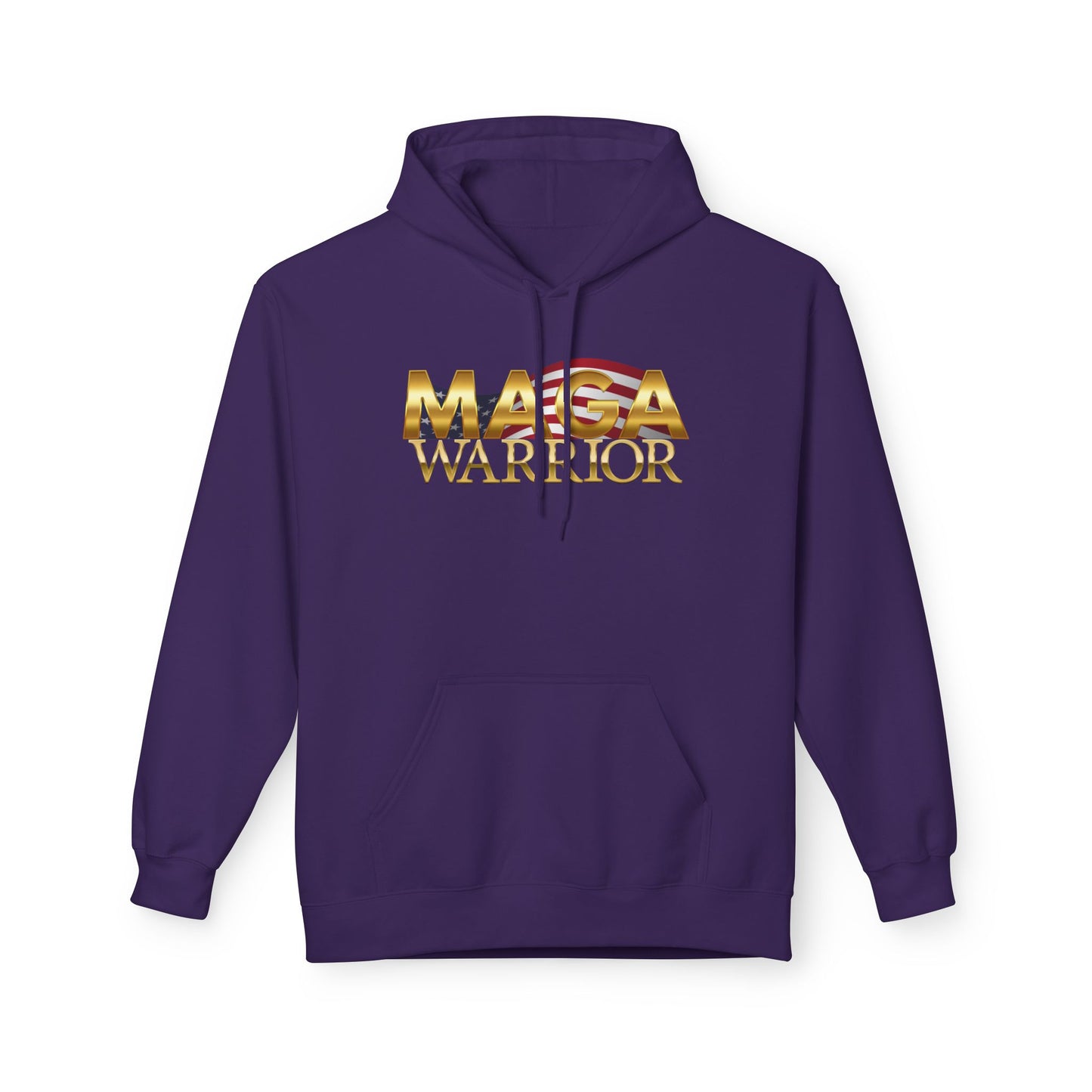 MAGA Warrior Softstyle Fleece Hoodie