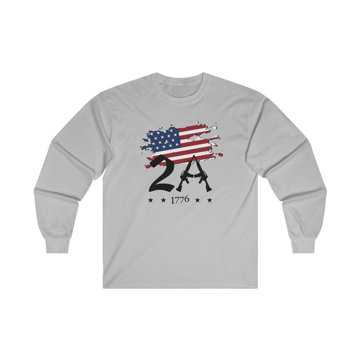 2A 2nd Amendment 1776 Unisex Ultra Cotton Long Sleeve Tee