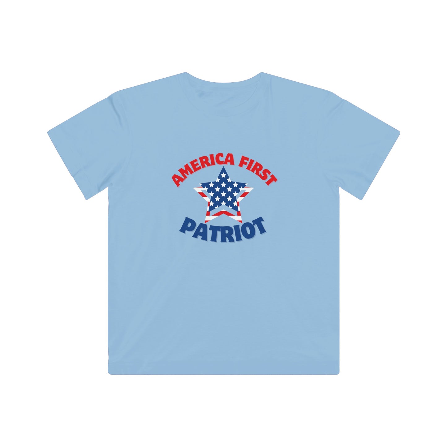 America First Patriot Kids Fine Jersey Tee