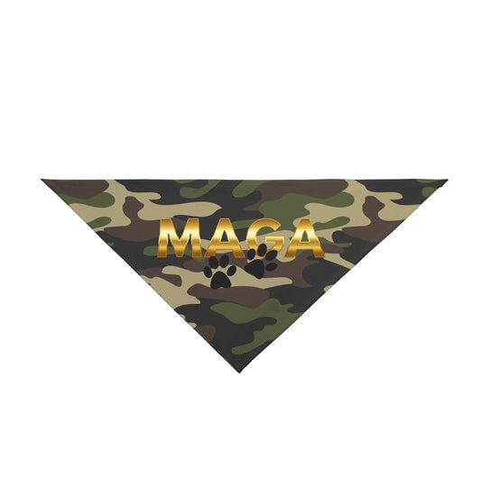 MAGA Army Camo Pet Bandana