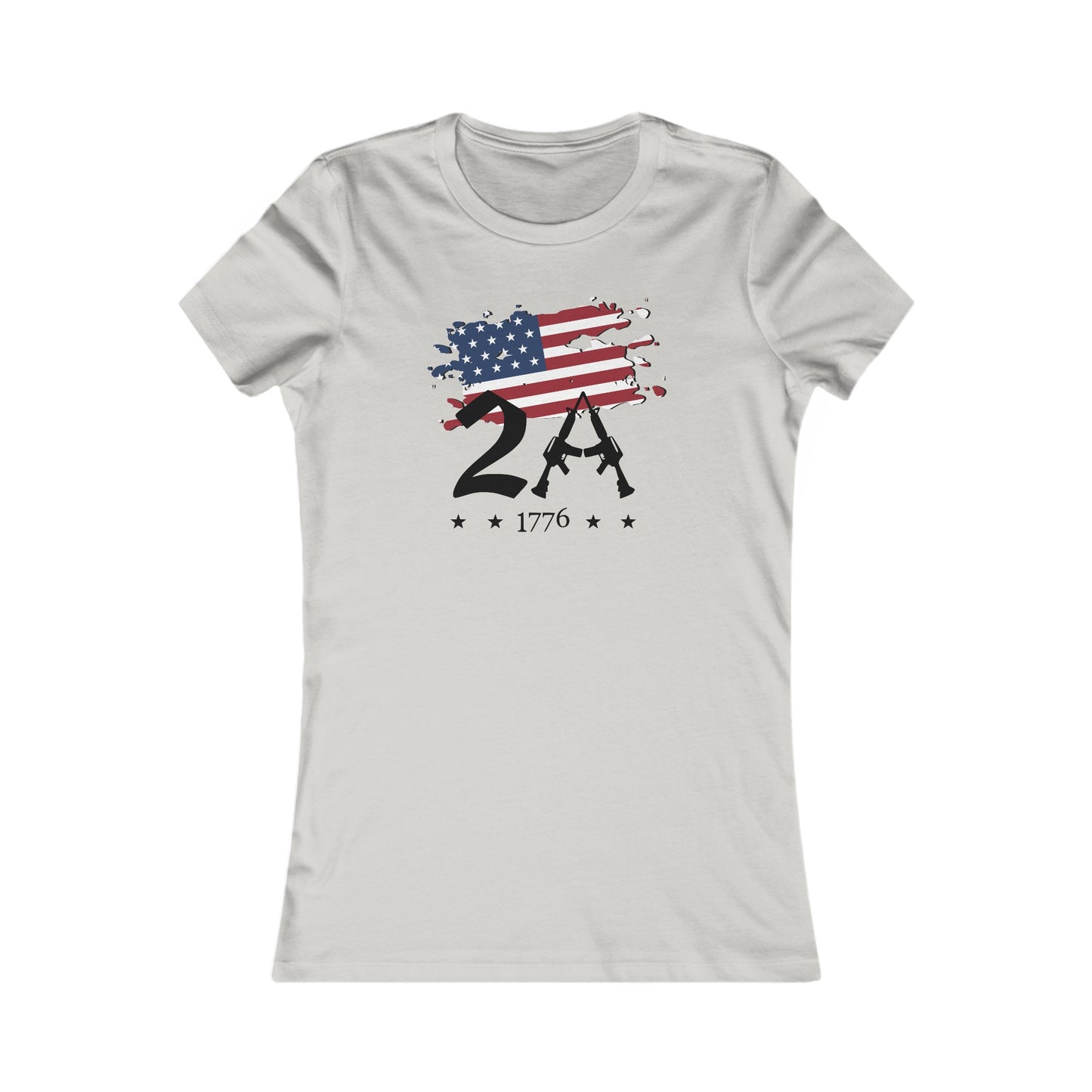 2A 2nd Amendment 1776 Women's Favorite Tee