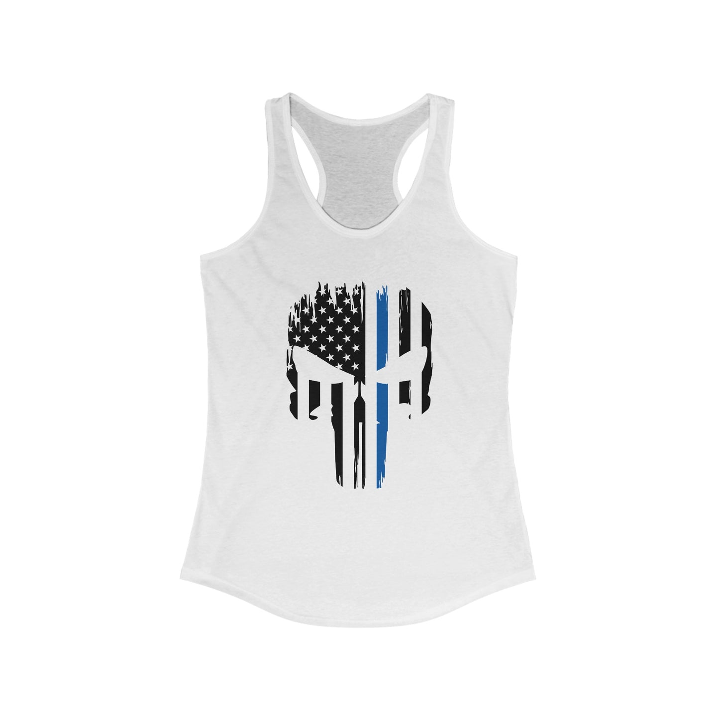 Punisher- Police Edition, Women's Ideal Racerback Tank