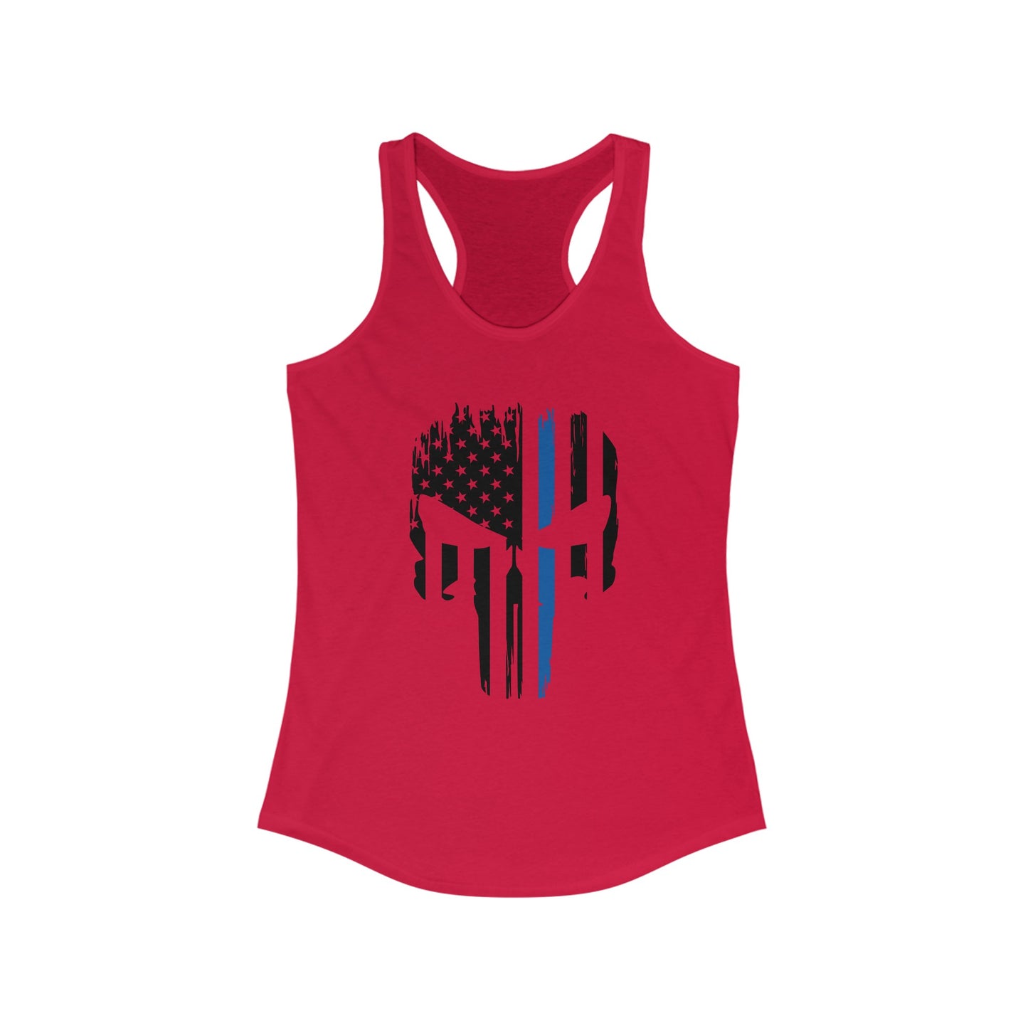 Punisher- Police Edition, Women's Ideal Racerback Tank