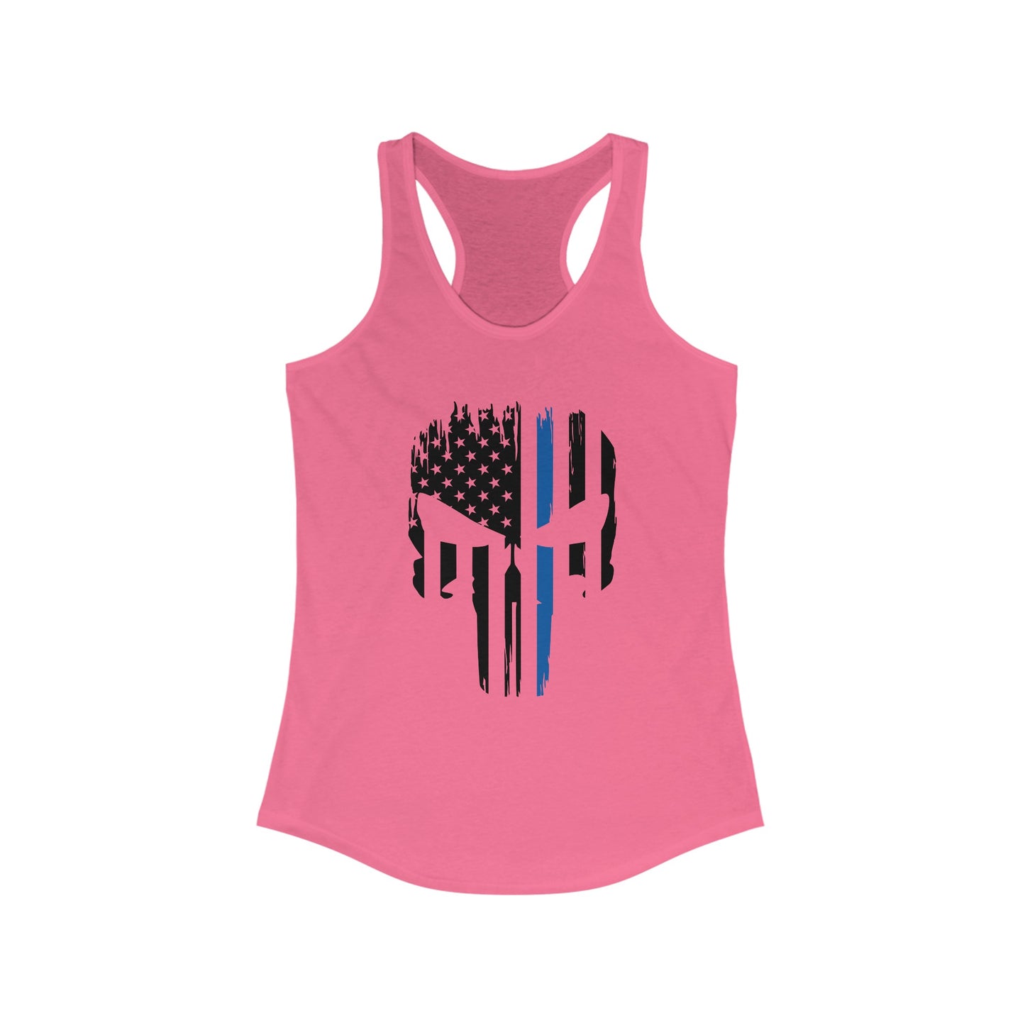 Punisher- Police Edition, Women's Ideal Racerback Tank