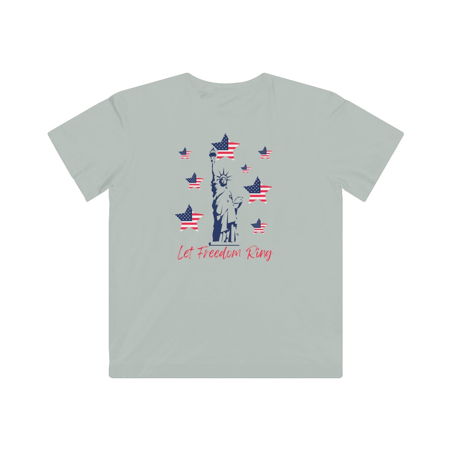 Let Freedom Ring Kids Fine Jersey Tee