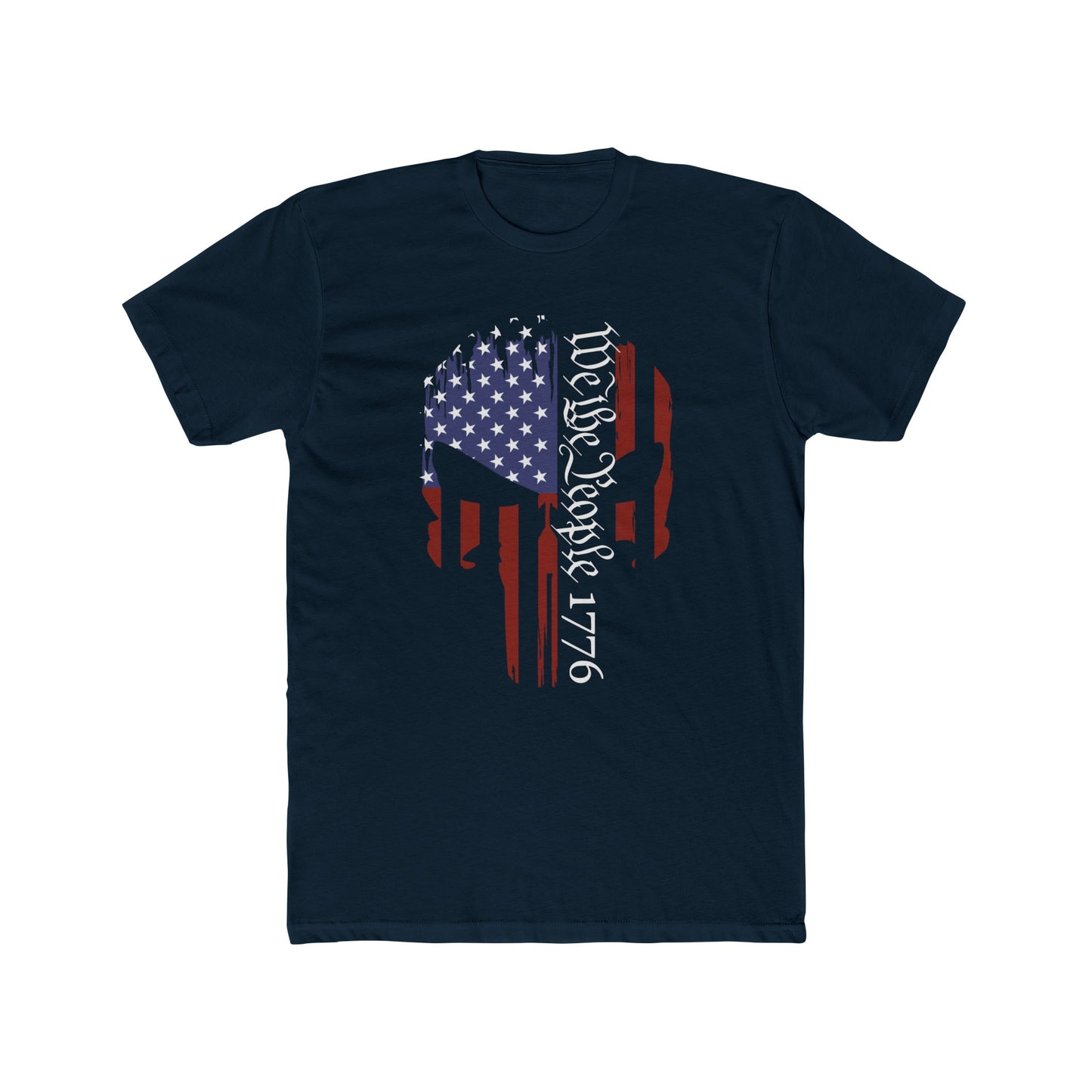 Punisher- We The People 1776 Cotton Crew Tee