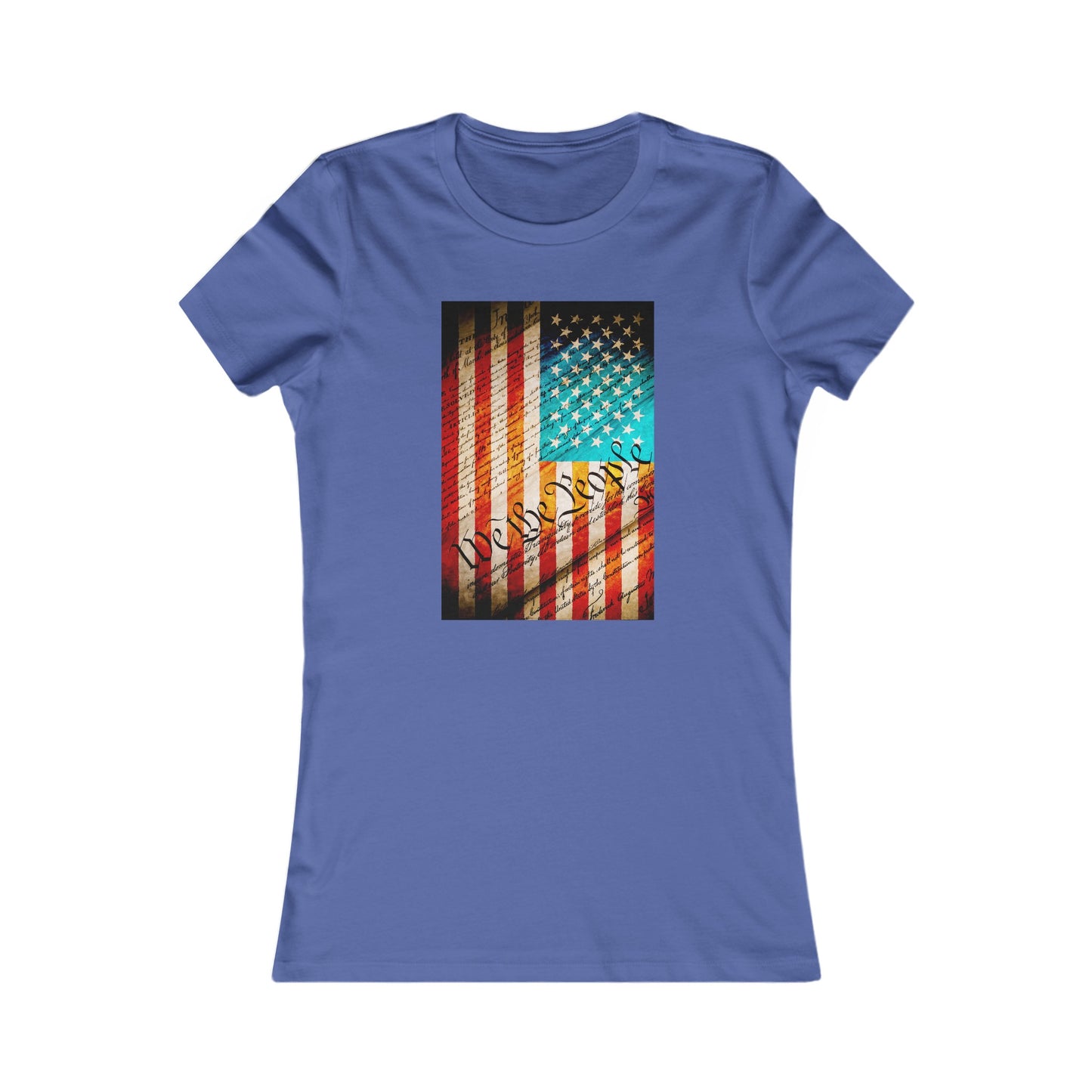 We The People, USA Flag Women's Favorite Tee