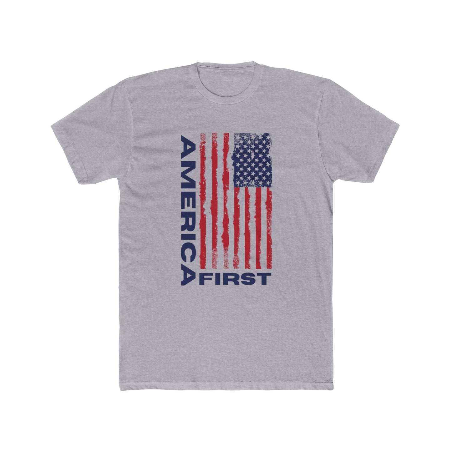 America First Cotton Crew Tee