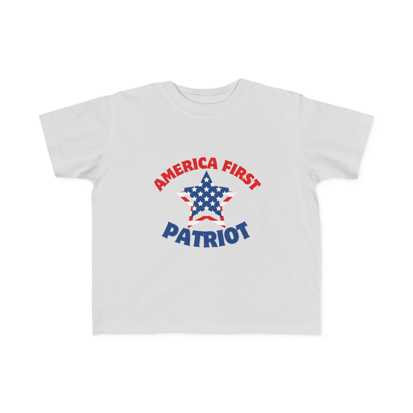 America First Patriot Toddler's Fine Jersey Tee