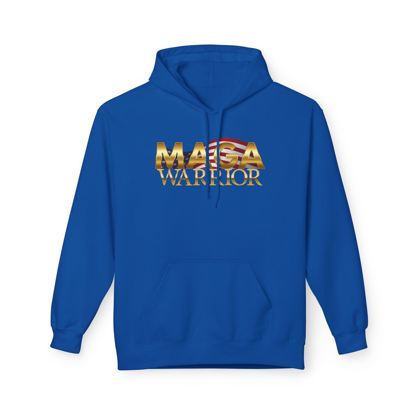 MAGA Warrior Softstyle Fleece Hoodie