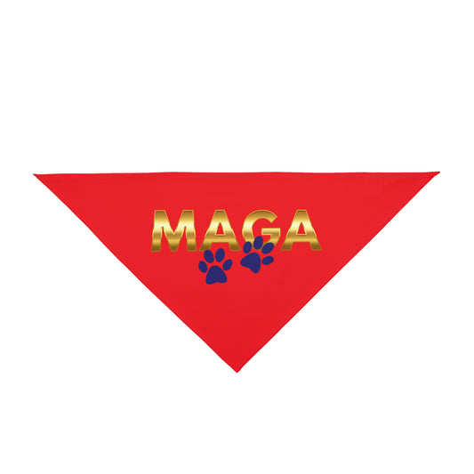 MAGA Red Pet Bandana