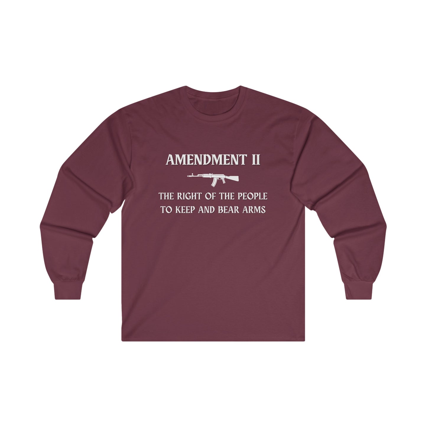 Amendment II Unisex Ultra Cotton Long Sleeve Tee