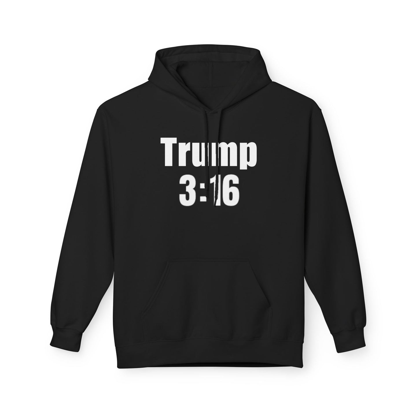 Trump 3:16 Fight! Softstyle Fleece Hoodie