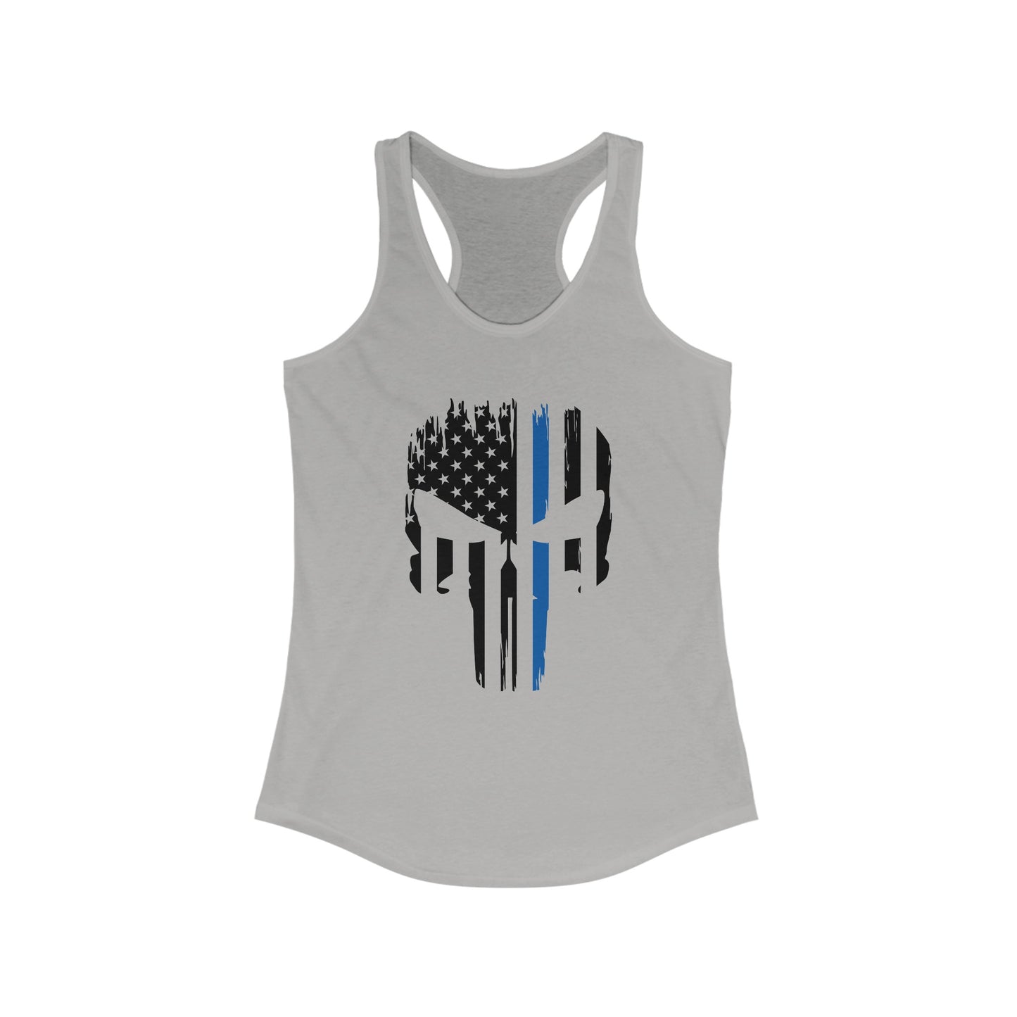 Punisher- Police Edition, Women's Ideal Racerback Tank