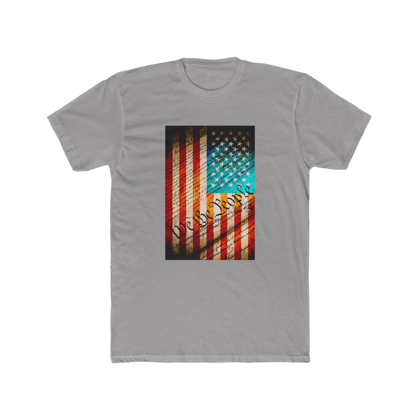 We The People, USA Flag Cotton Crew Tee