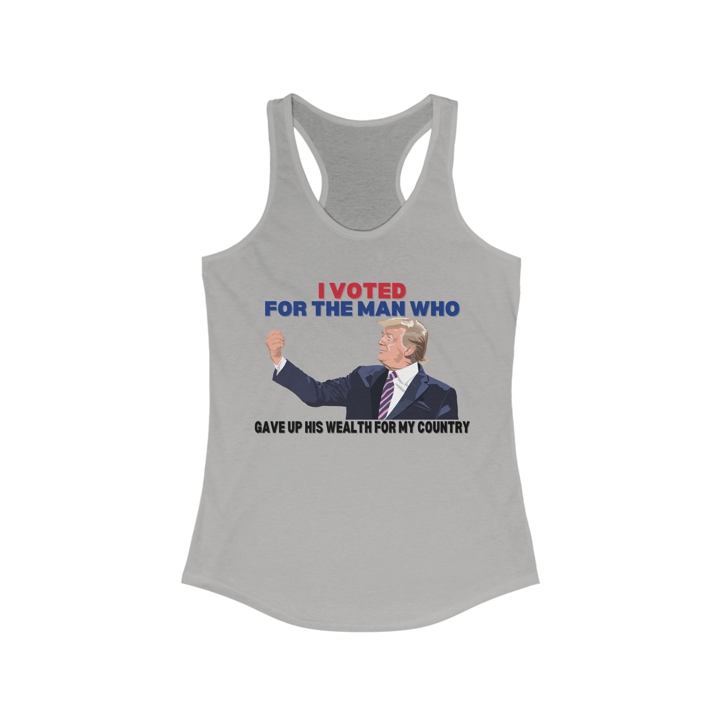 Trump vs Biden Women's Ideal Racerback Tank