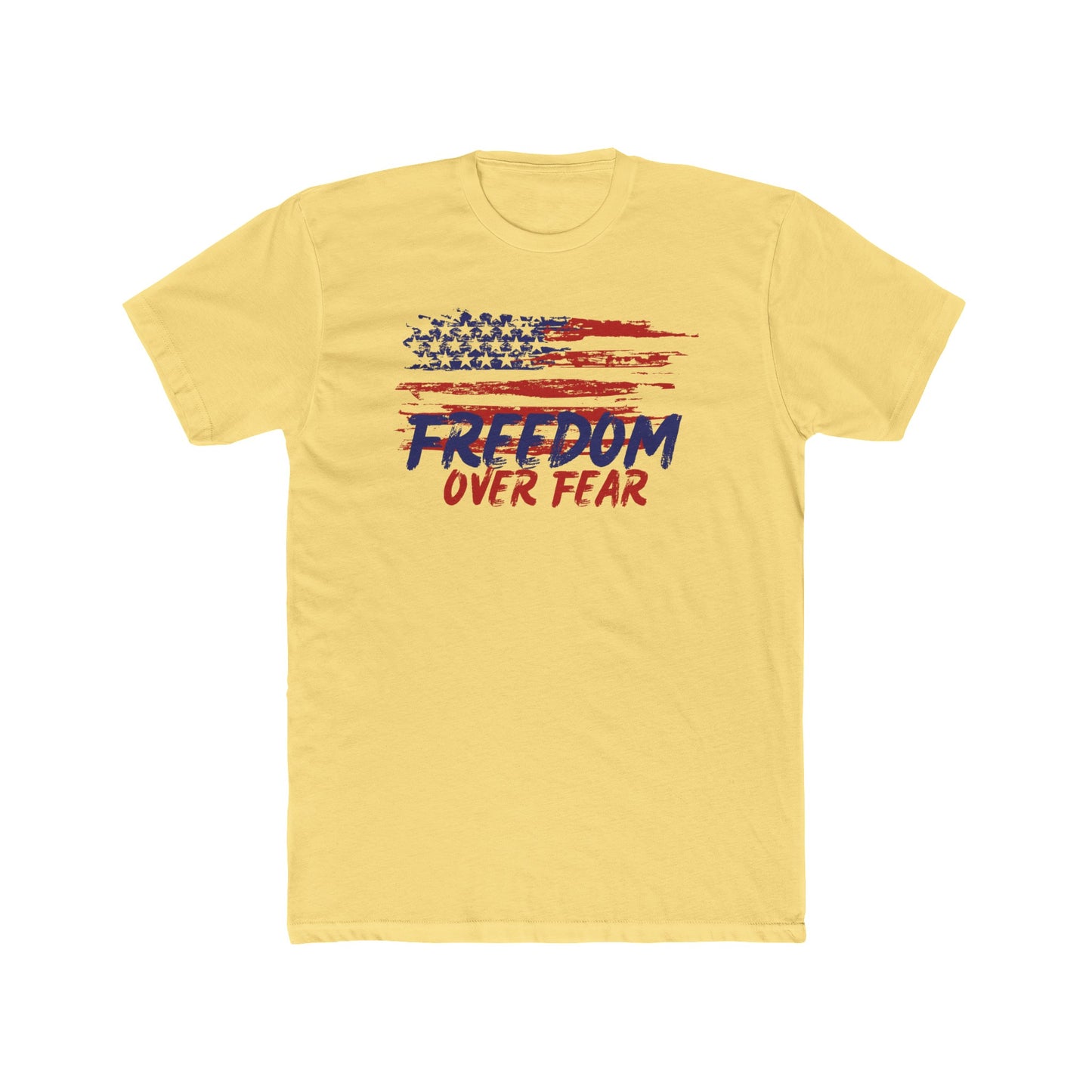 Freedom Over Fear Cotton Crew Tee