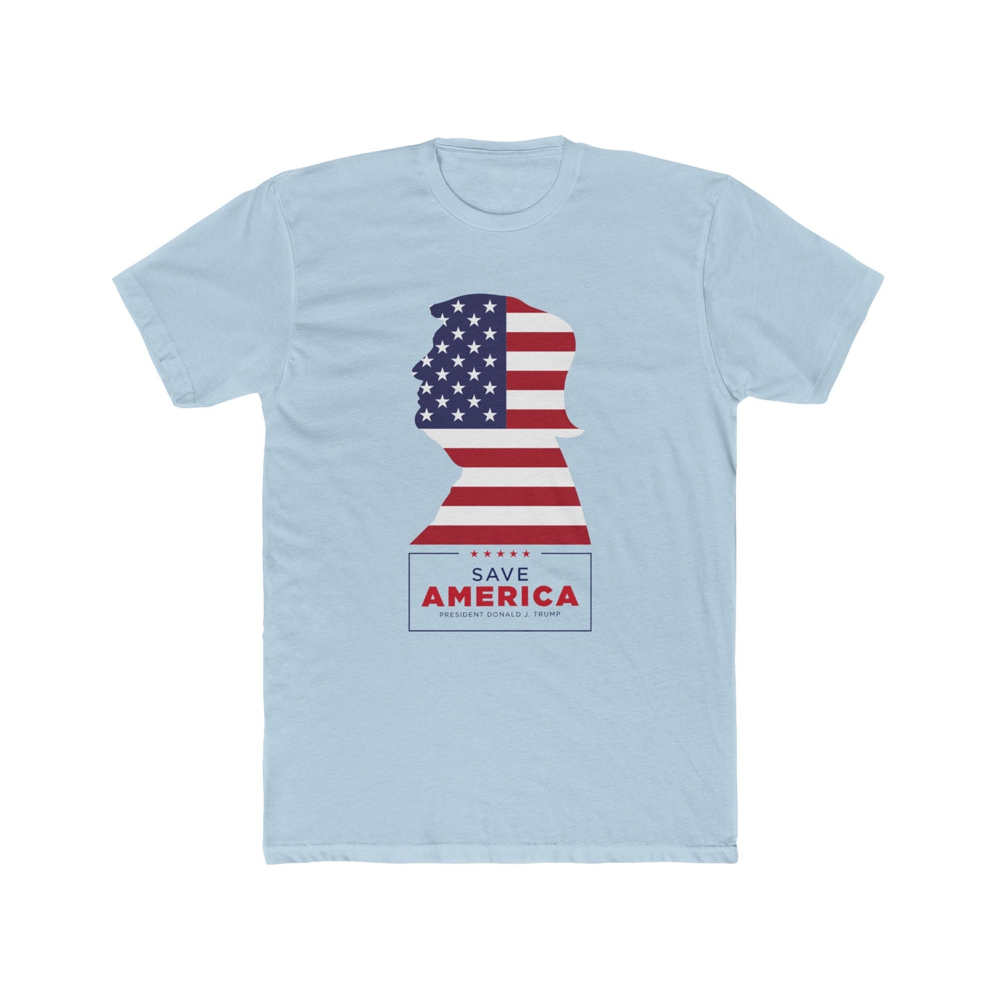 Trump Save America Cotton Crew Tee