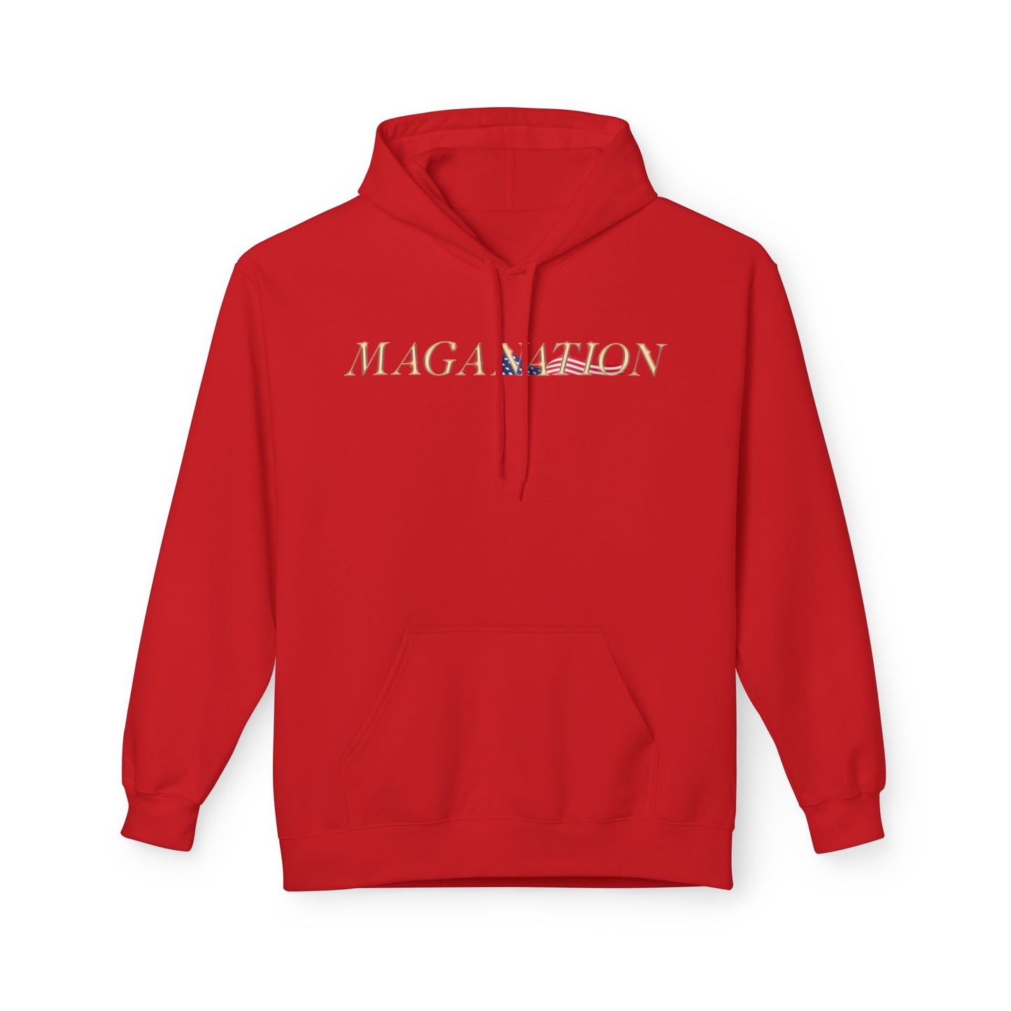 MAGA NATION Softstyle Fleece Hoodie