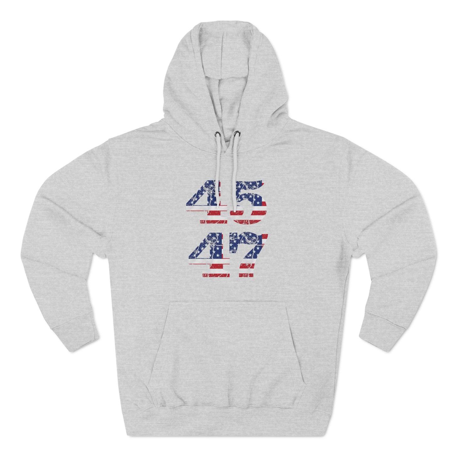 45/47 Trump Fleece Hoodie Sweatshirt