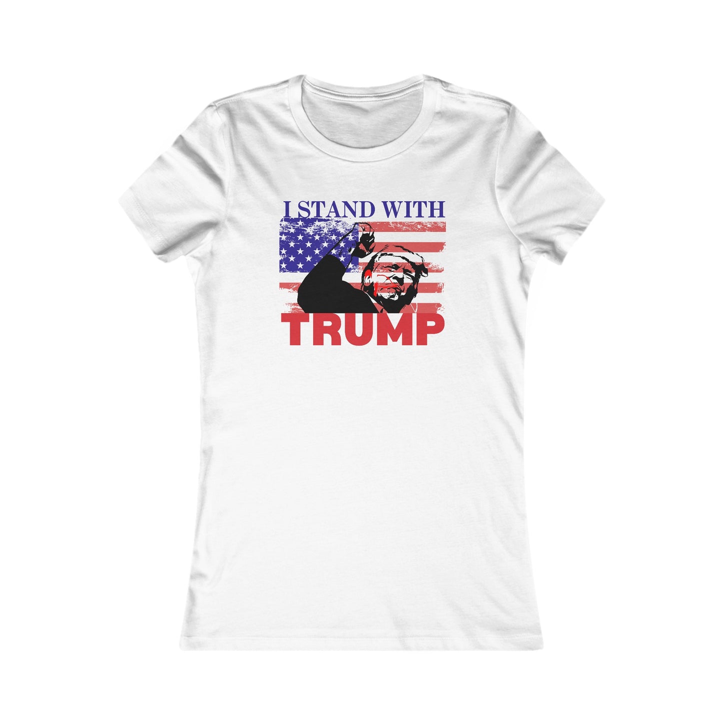 I Stand With TRUMP Women's Favorite Tee