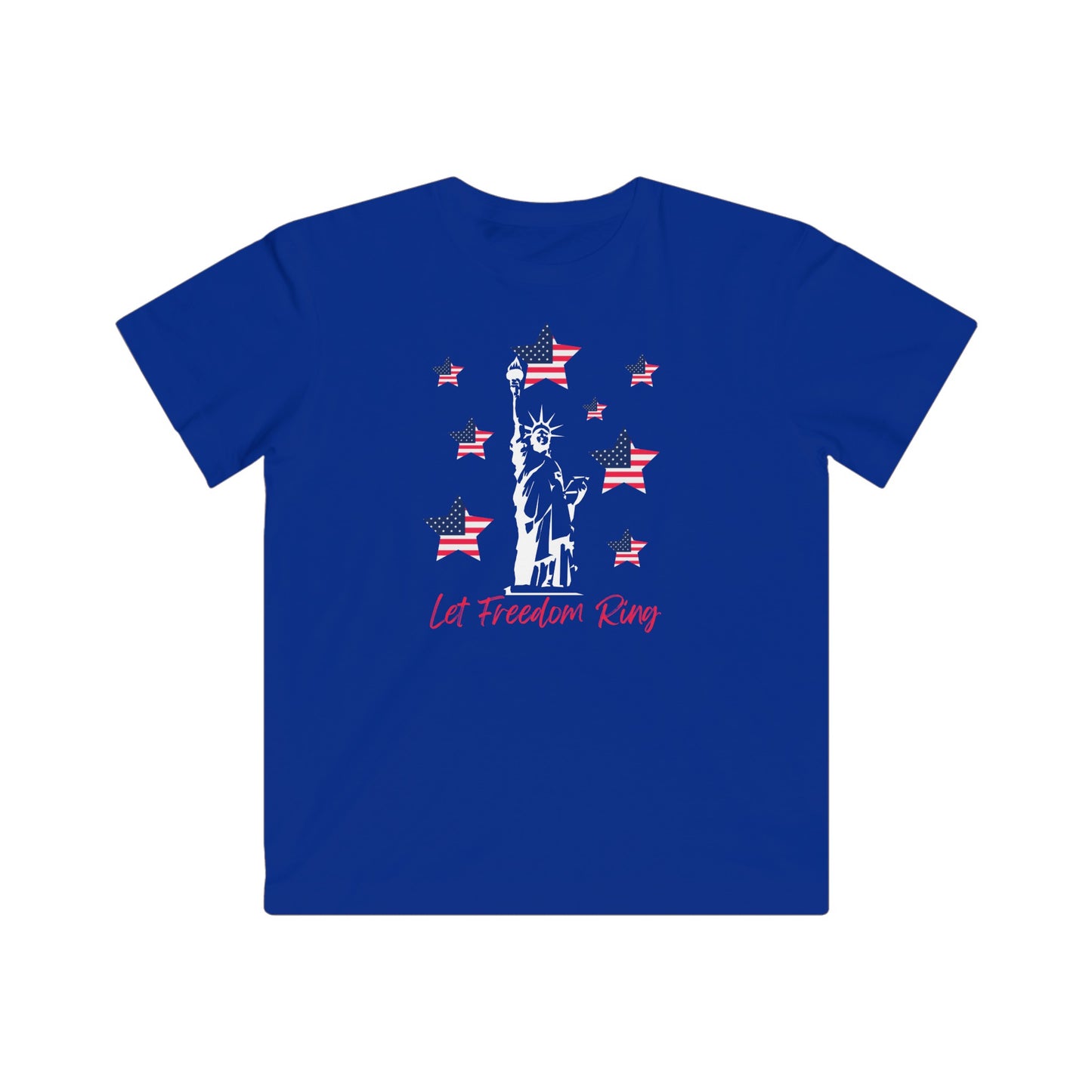 Let Freedom Ring Kids Fine Jersey Tee