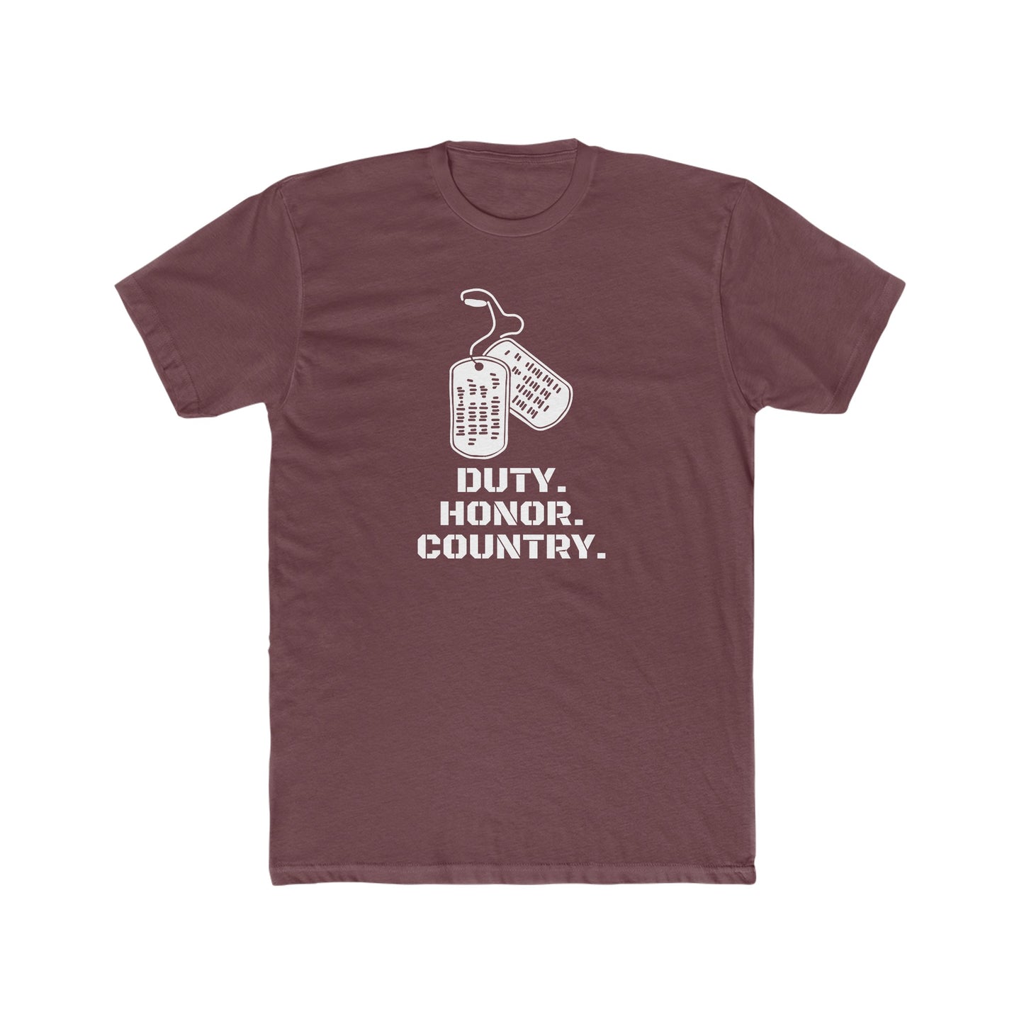 Duty-Honor-Country Cotton Crew Tee