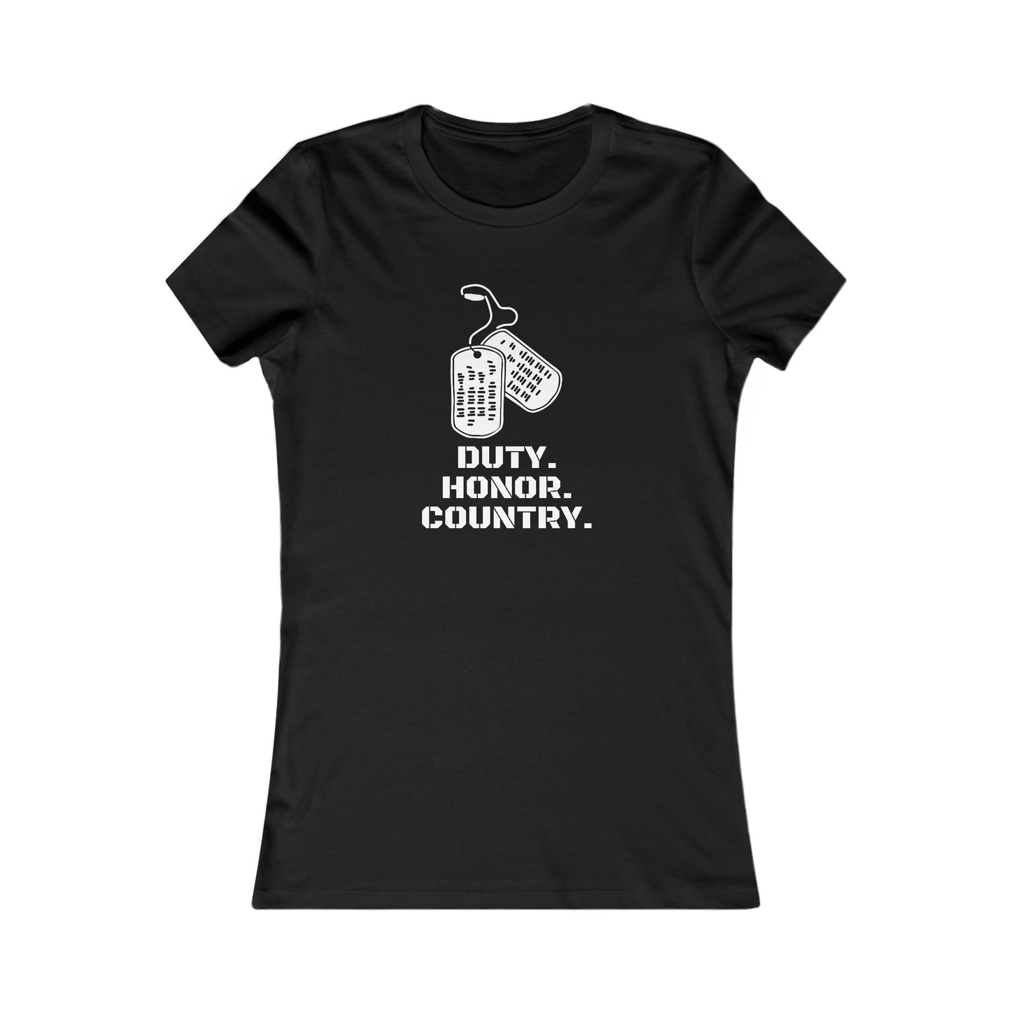 Duty-Honor-Country Women's Favorite Tee