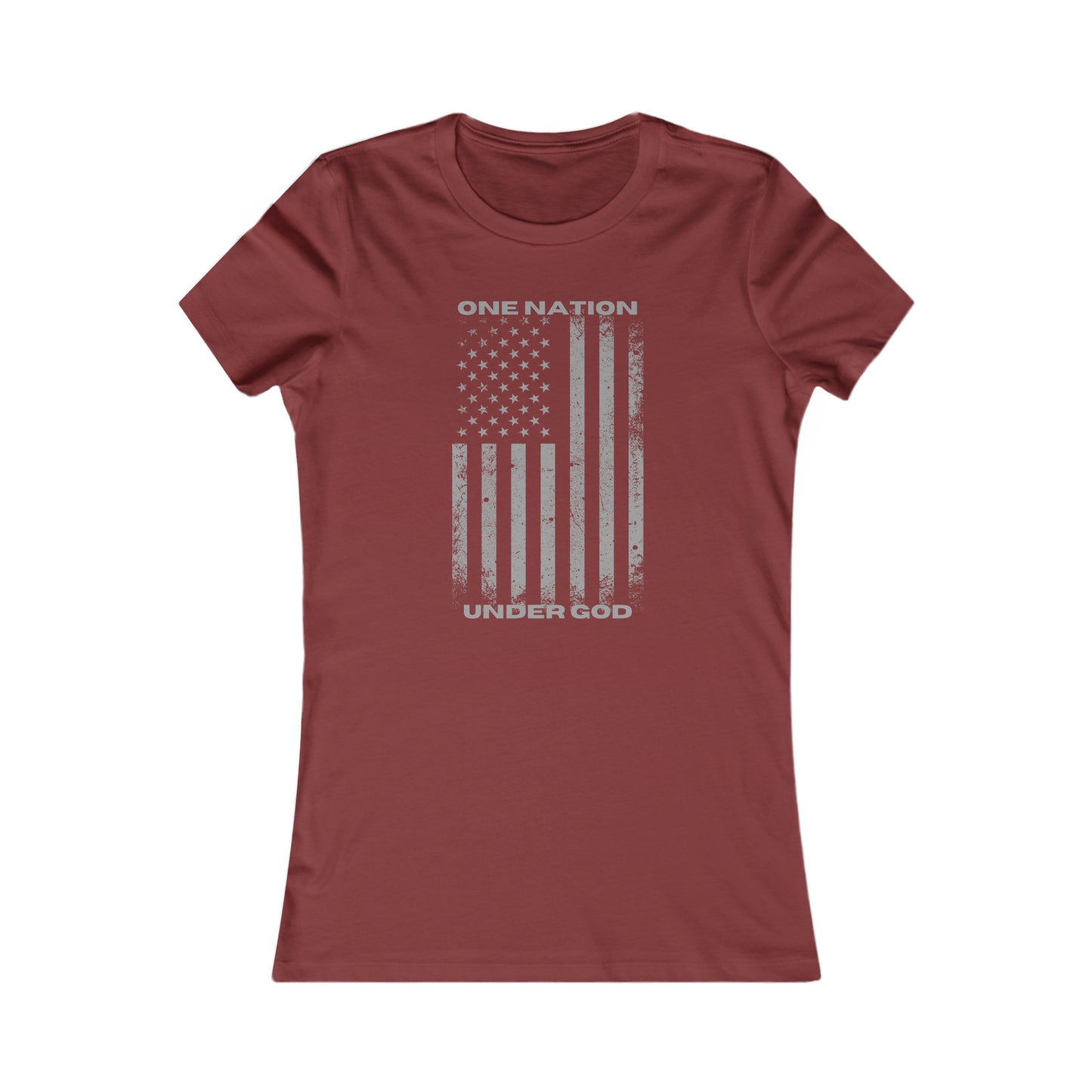 One Nation, Under God Women's Favorite Tee