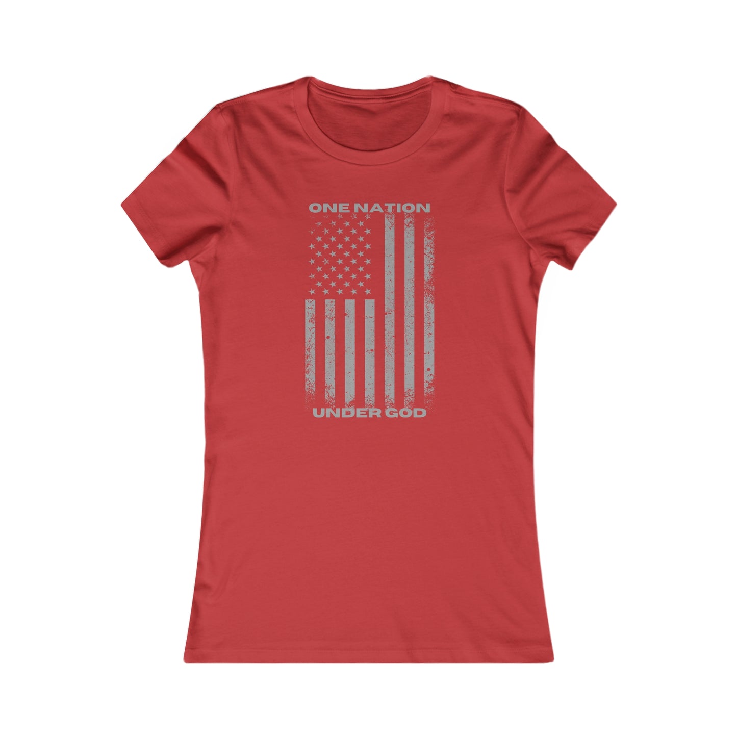 One Nation, Under God Women's Favorite Tee